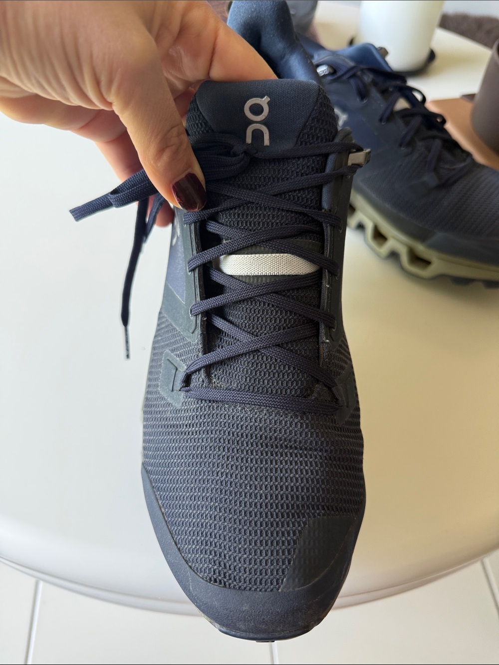 On Running Cloudwander Waterproof trail running hiking shoes men’s size 11 - Picture 8 of 12